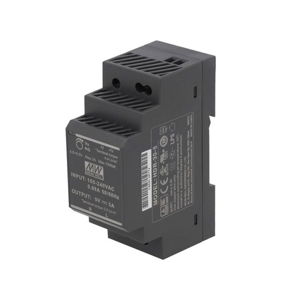 Nguồn meanwell HDR-30-5 Nguồn meanwell HDR-30-5