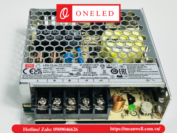 Bộ nguồn tổ ong 24V 3A của ONELED MEANWELL