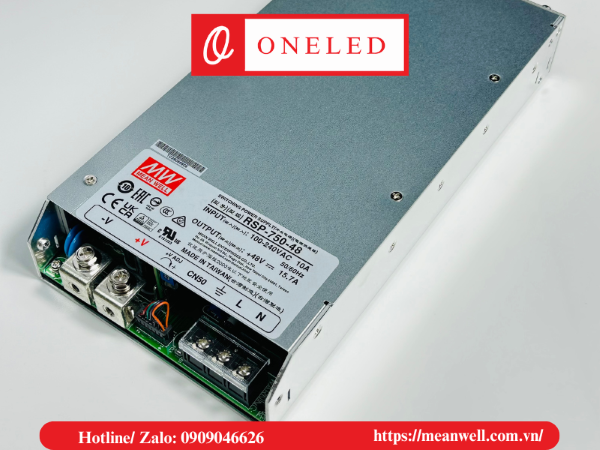 Bộ nguồn tổ ong 48V 15A phân phối tại ONELED MEANWELL
