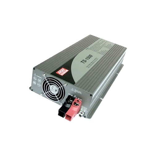Onduleur MEAN WELL TS-1500-212B 1500W - Sinus Pur - Entrée 10,5-15V DC, Sortie 240V AC - Noir
